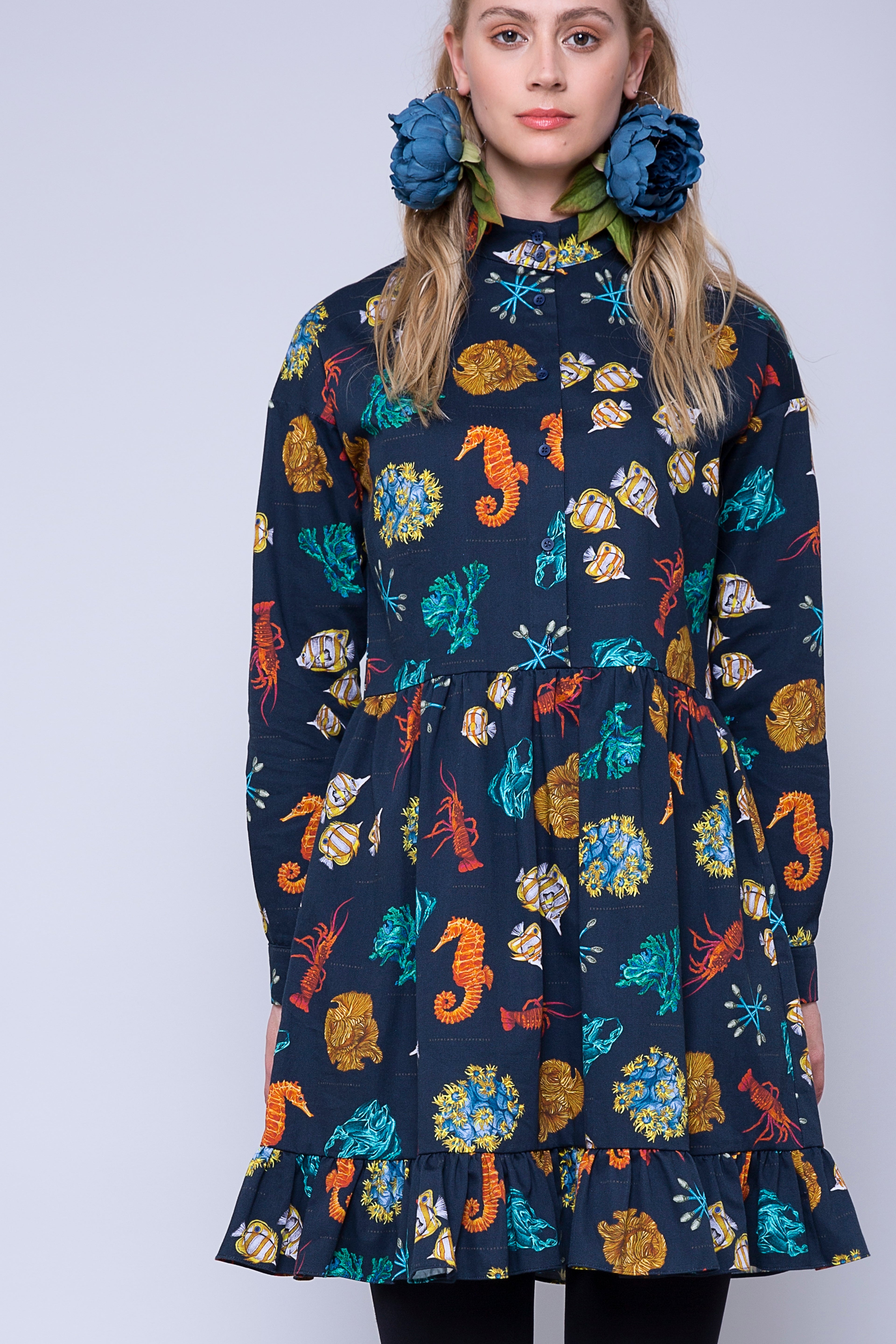 Coral Reef Dress - SAMPLE