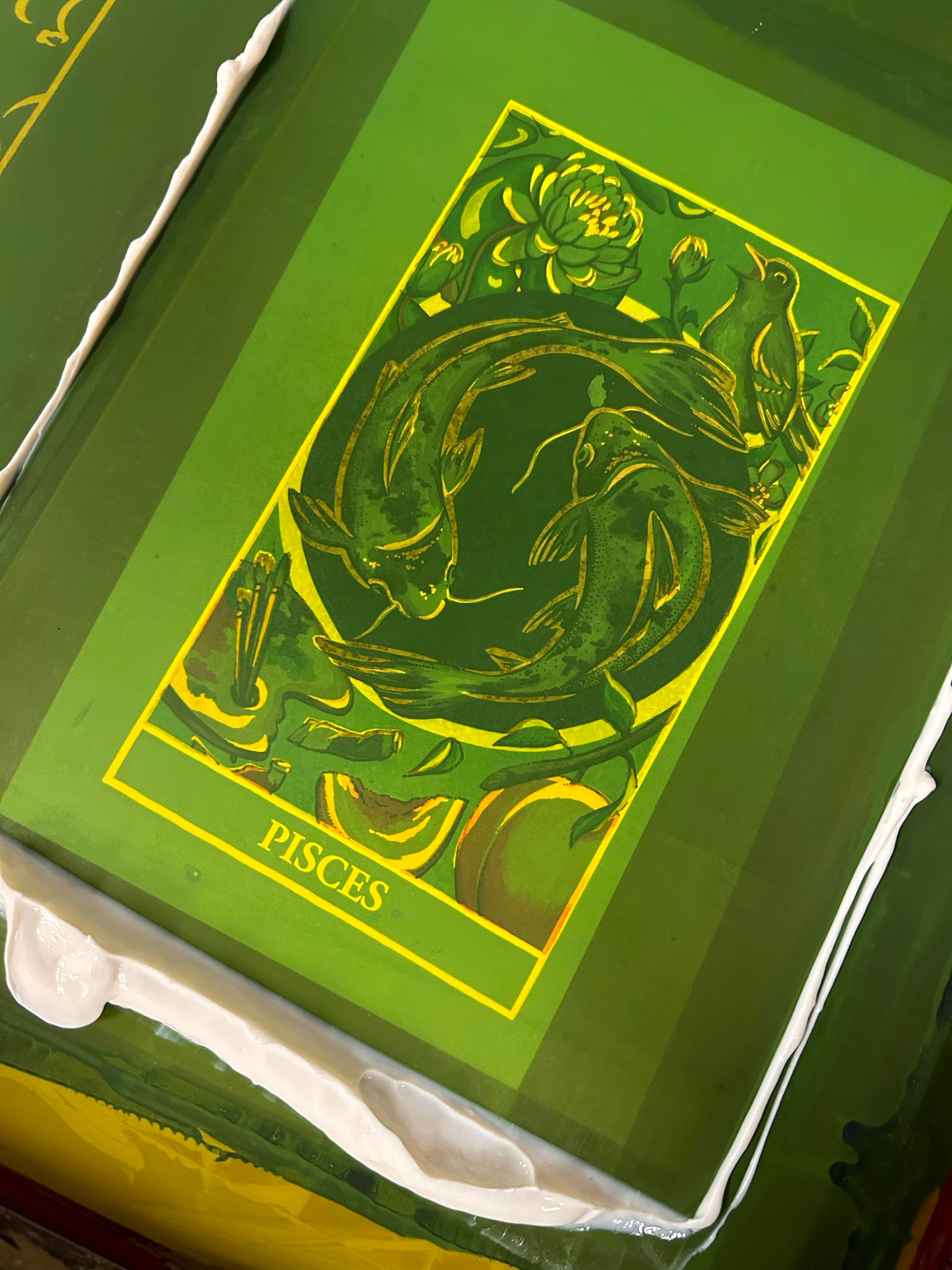 PISCES Zodiac Tarot Artwork