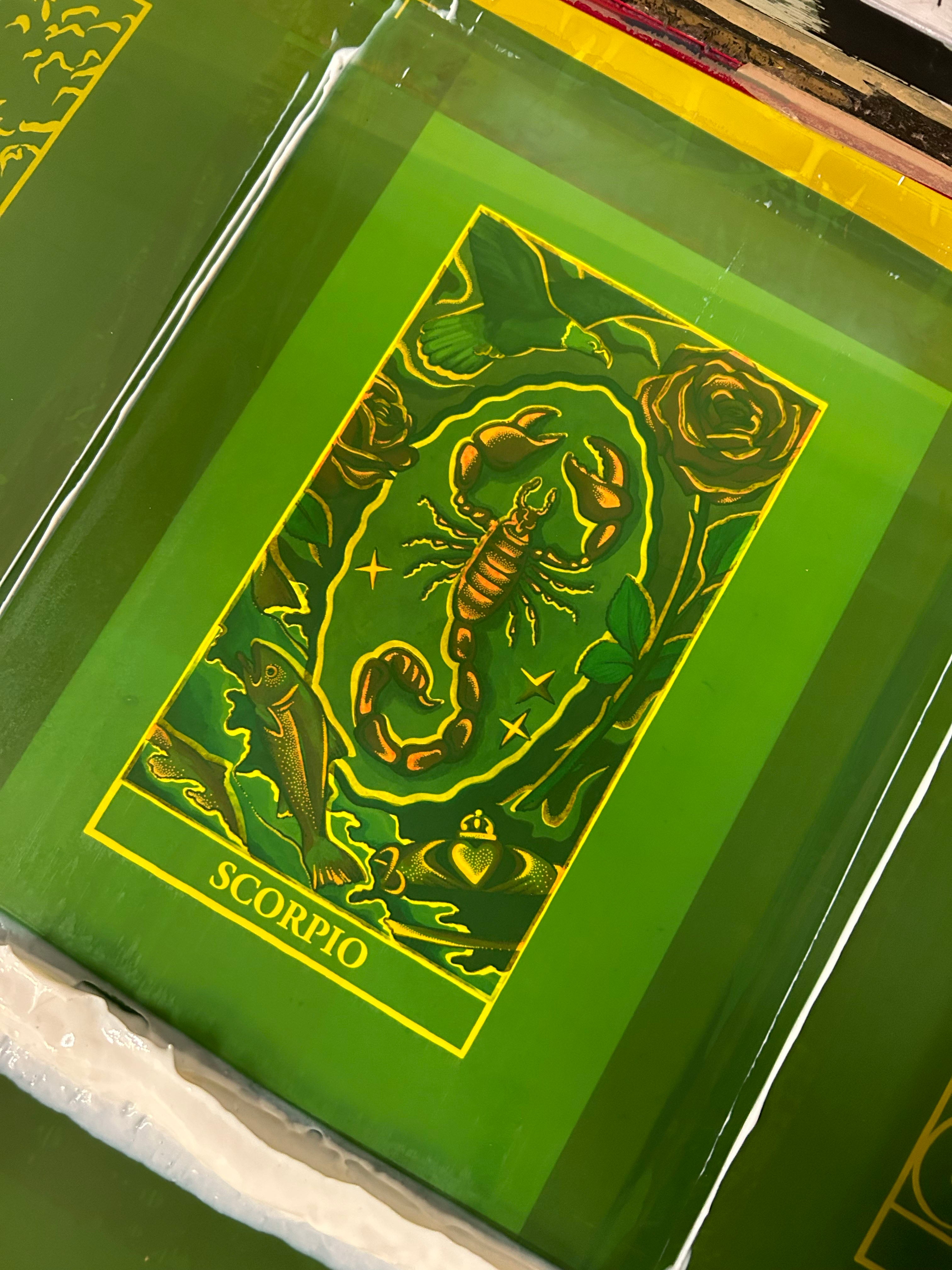SCORPIO Zodiac Tarot Artwork