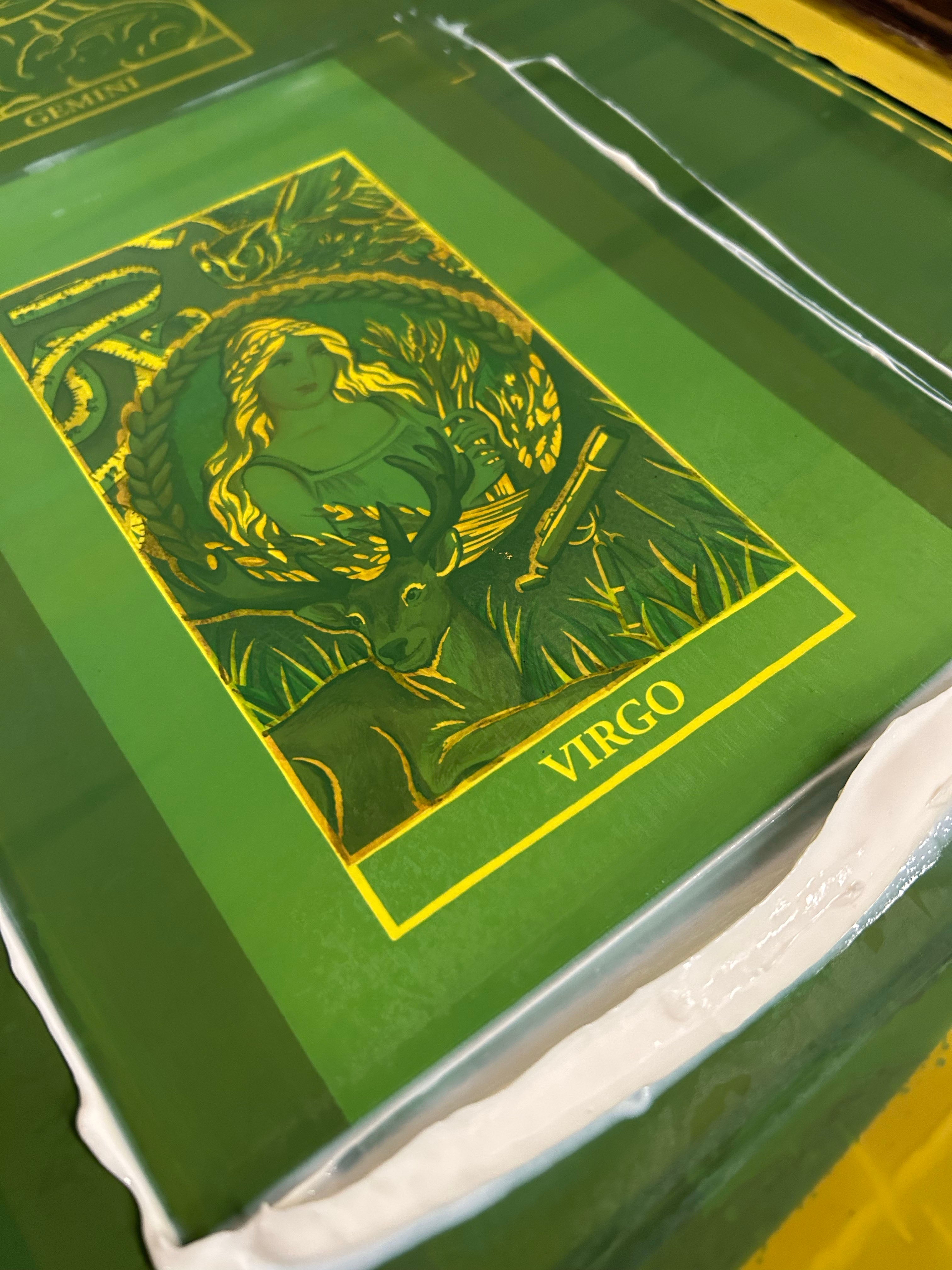 VIRGO Zodiac Tarot Artwork