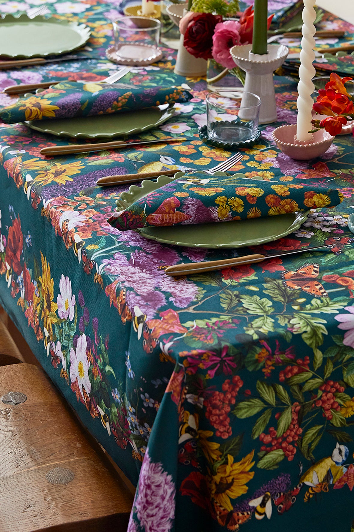Stay Wild Organic Tablecloth