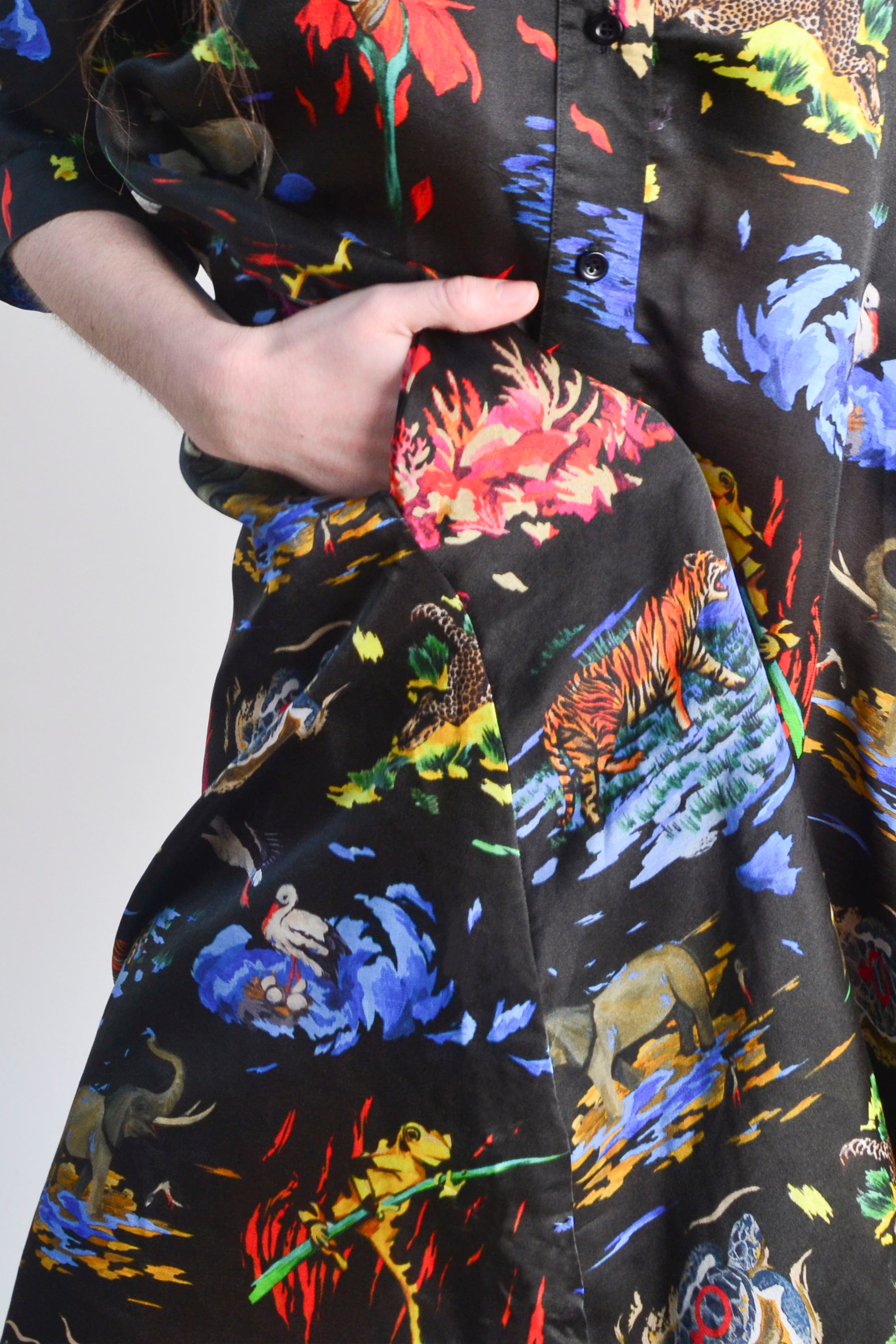 Endangered Shirt Dress SAMPLE
