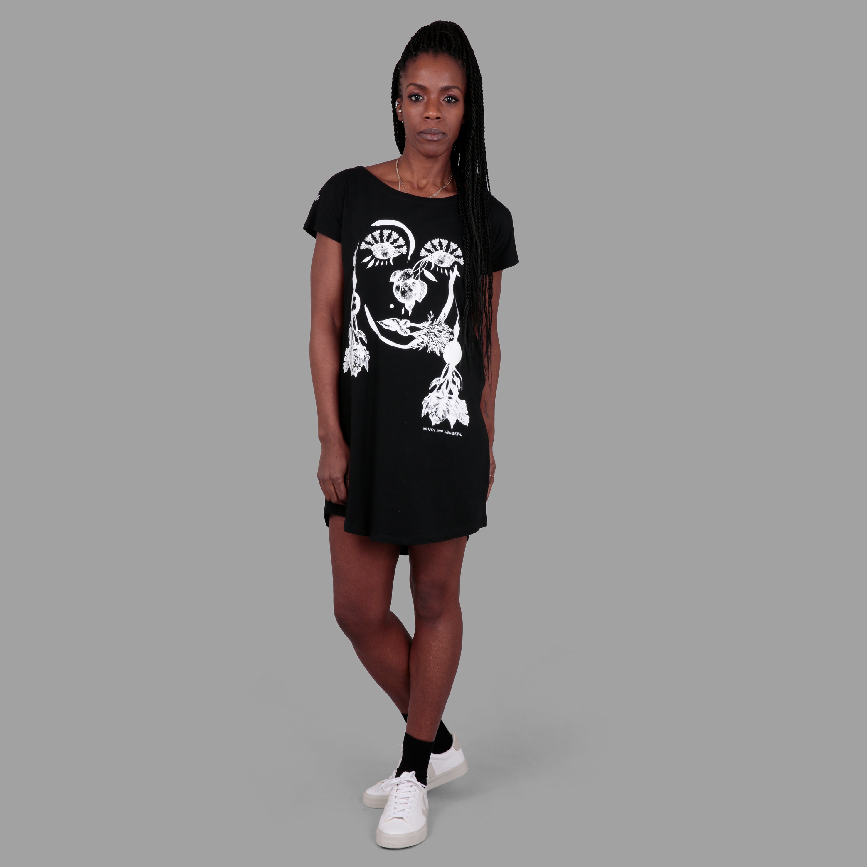 Wonky T Shirt Dress SAMPLE